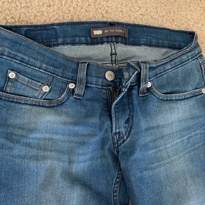 Levi’s 524” too low skinny jeans